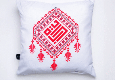 وساده-بيضاء-بالعلم-الفلسطيني