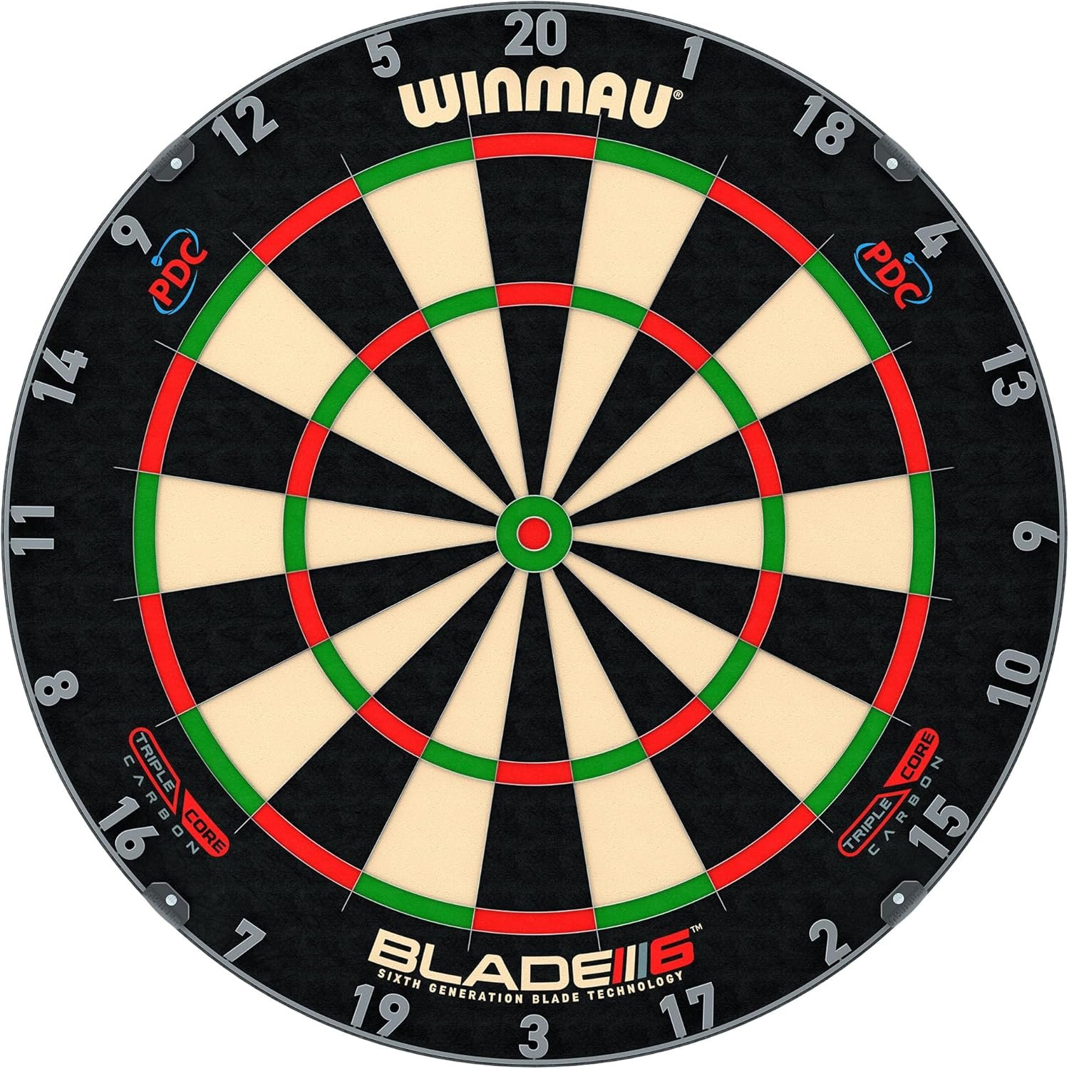 Winmau Blade 6 Triple Core Dartboard – Professional Grade